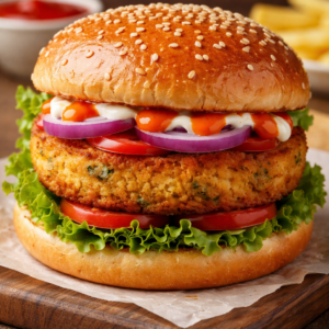Aloo Tikki burger