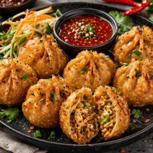 Chicken Fried Momos