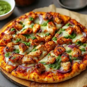 Chicken Tikka Pizza