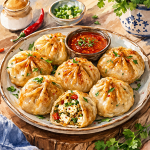 Paneer Fried Momos