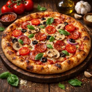 Peri Peri Pizza (Extra Cheese)