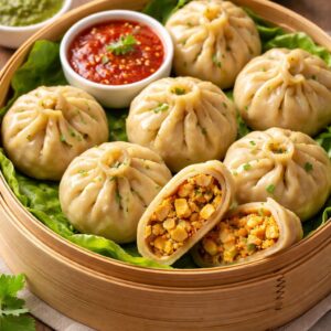 paneer steam momos